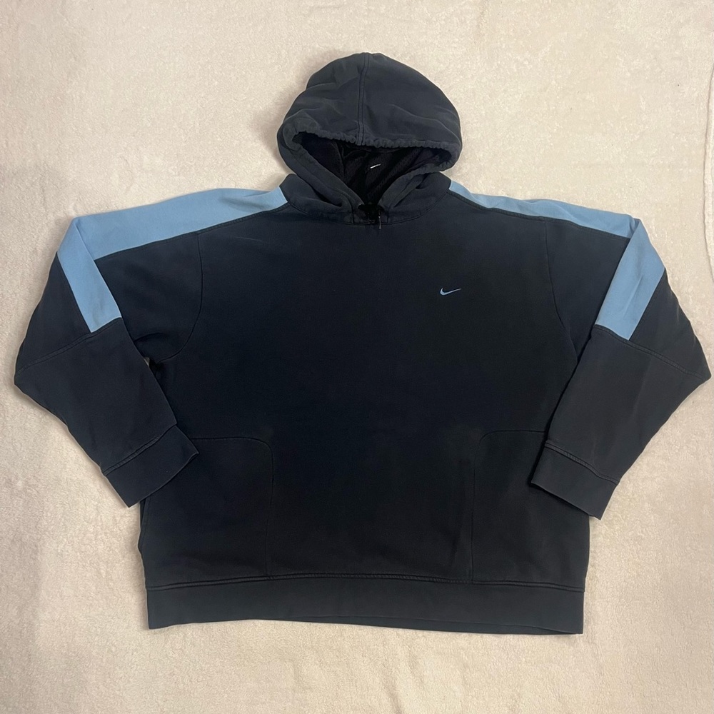 Vintage Y2K Blue on Blue Nike Hoodie